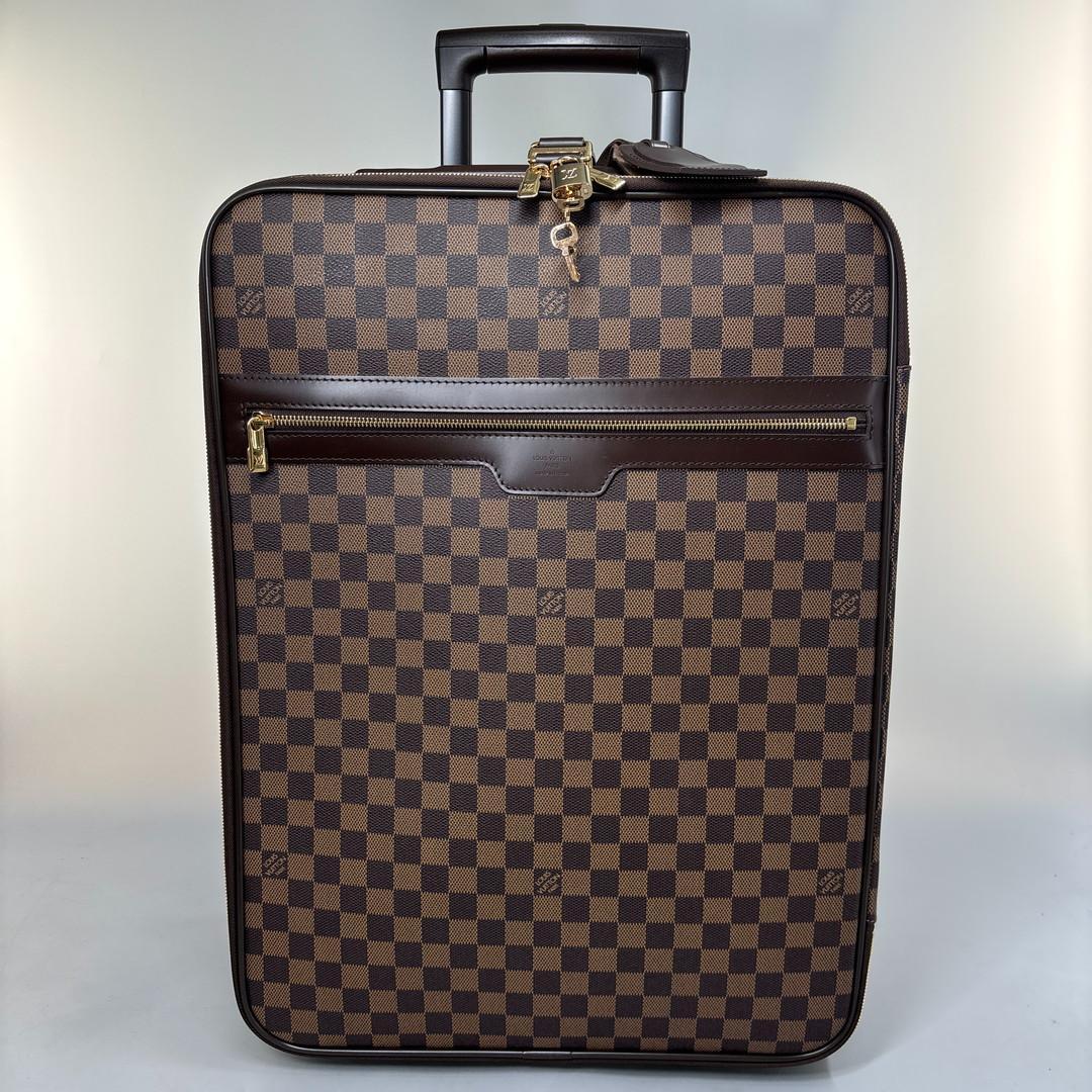 新品同様 ルイヴィトン■ダミエ ペガス 55 N23294 レザー スーツケース