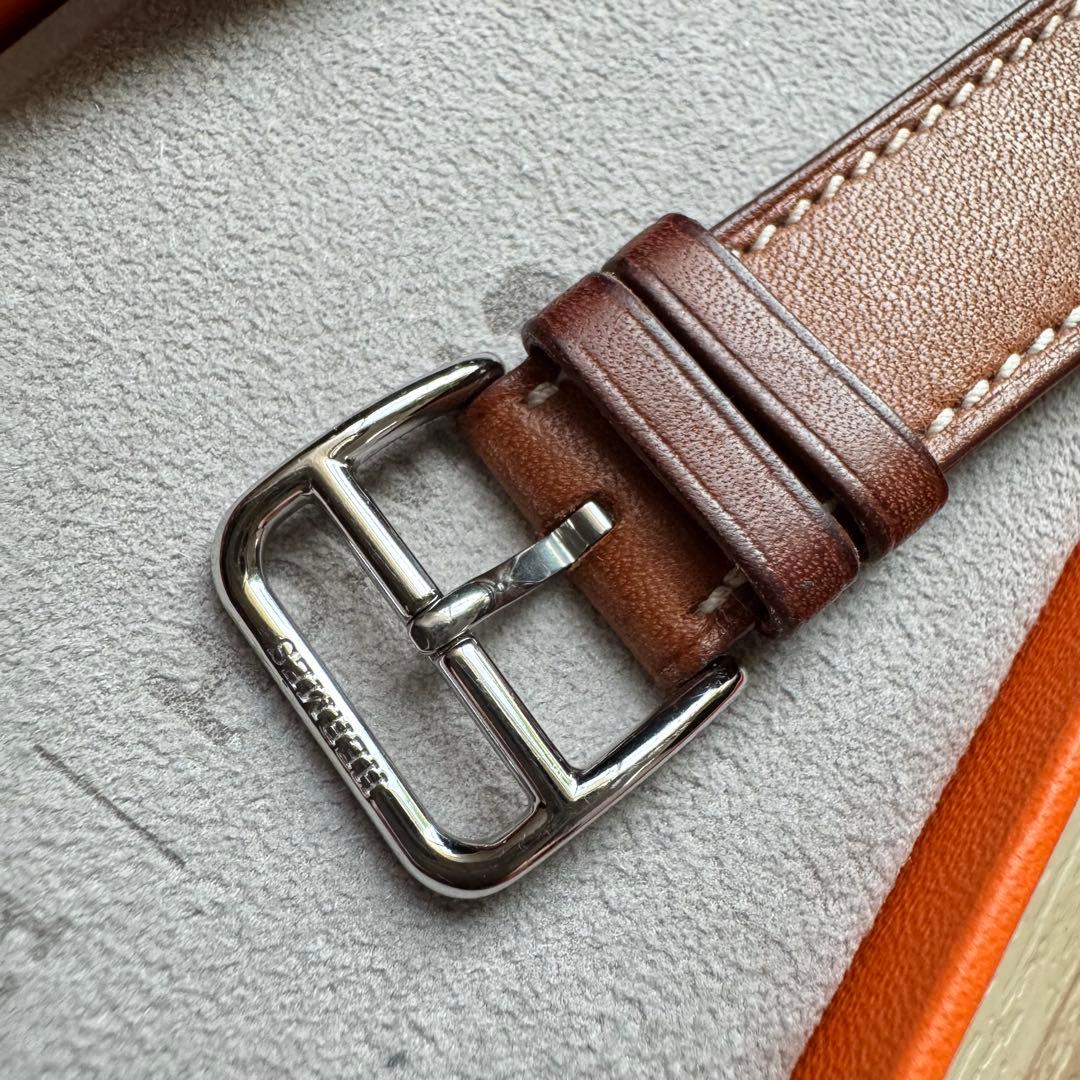 2399 美品　Apple Watch エルメス　ブラウン　ドゥブルトゥール