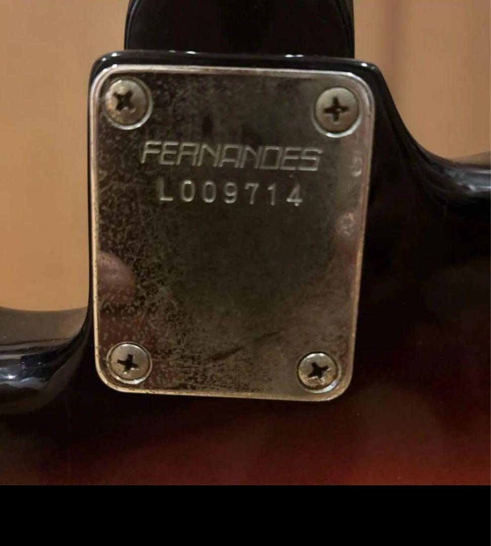 希少 ヘッドクラッシャー装備時代のFERNANDES FST-65 アーム付