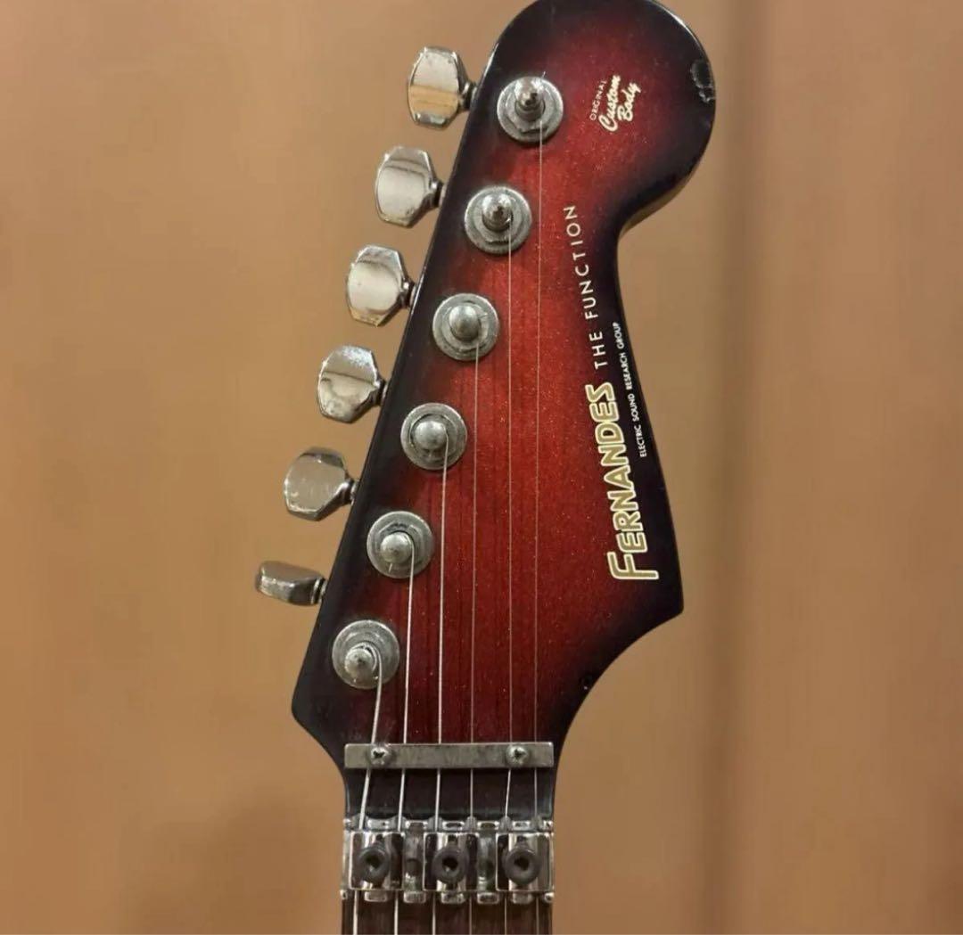 希少 ヘッドクラッシャー装備時代のFERNANDES FST-65 アーム付