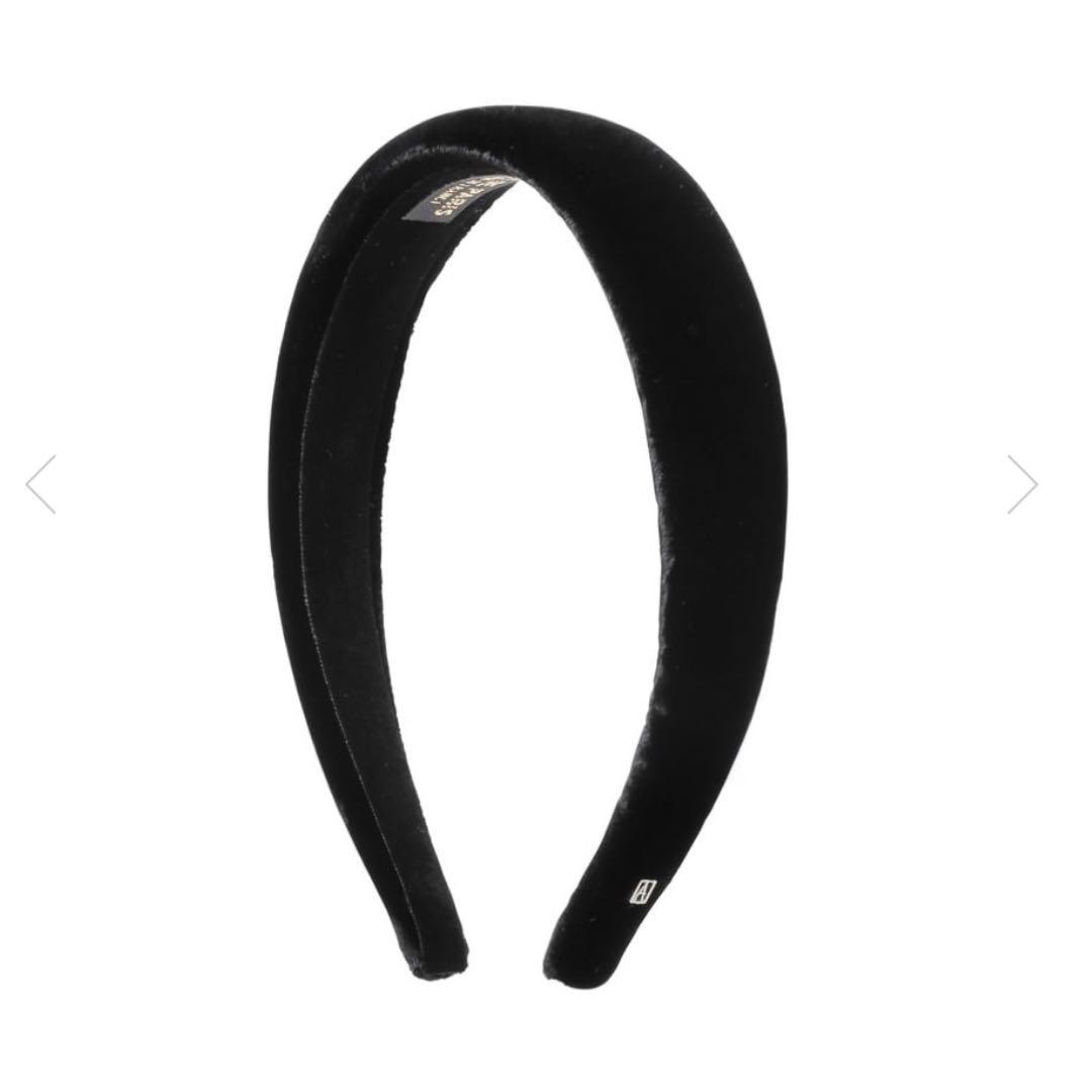 ALEXANDRE DE PARIS ブラックカチューシャ 2.5cm