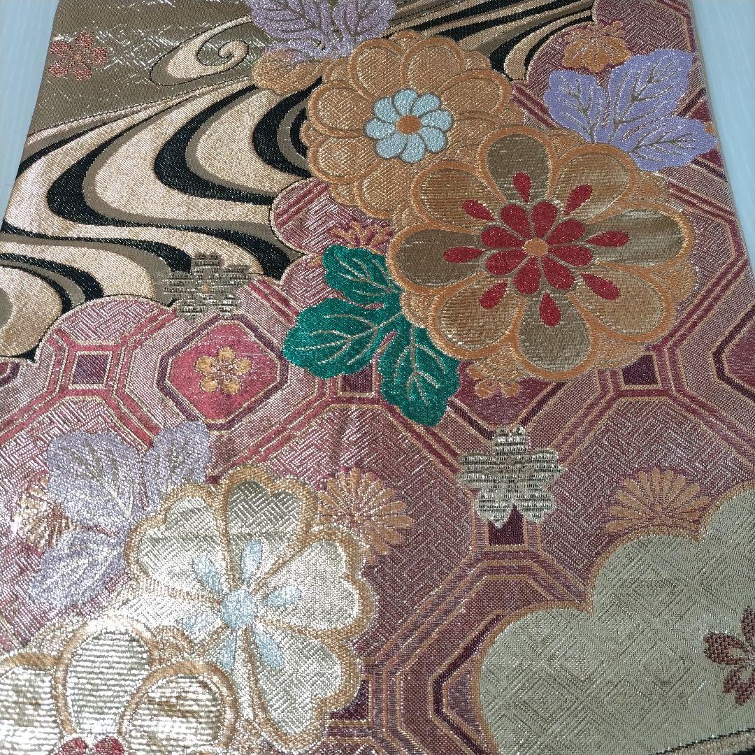 ちょこ様399.ラプンツェルみたい　振袖7点セット　正絹　フルセット　成人式