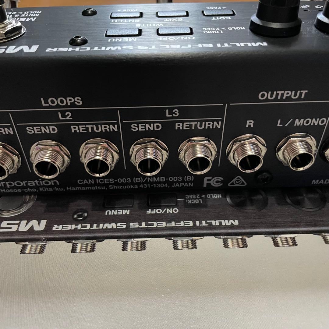 BOSS MS-3 MULTI EFFECTS SWITCHER美品