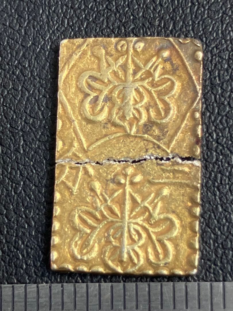 明治二分金 二分判金 江戸時代の金貨 3g 2枚セット