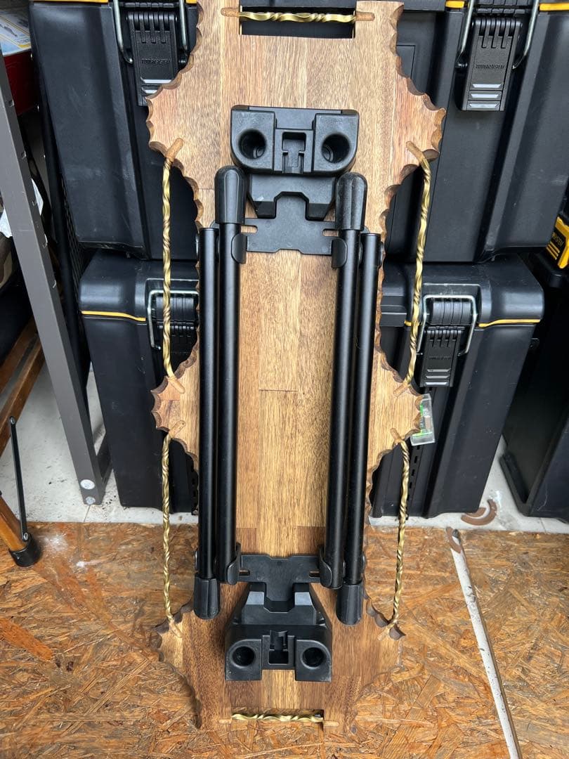 木製　テーブル　真鍮　サイドテーブル