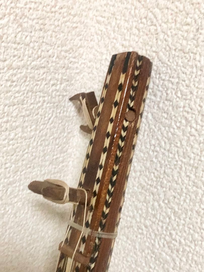 民族楽器 ドタール ドゥタール ２弦 ウイグル族 団結牌 中国 伝統工芸