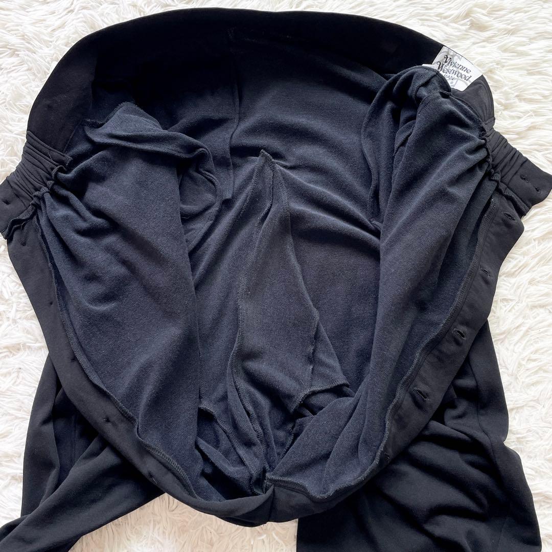 Vivienne Westwood MAN 変形 サルエルパンツ ブラック