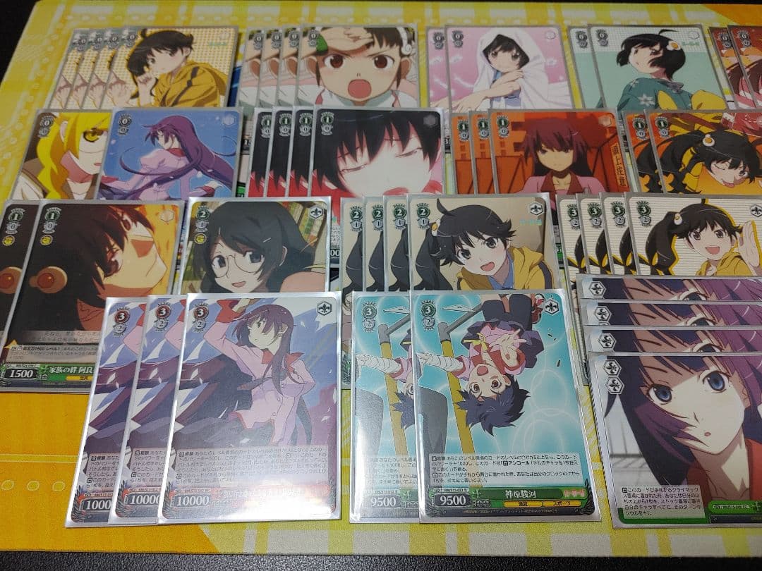 公認優勝経験あり ヴァイスシュバルツ 化物語 デッキ