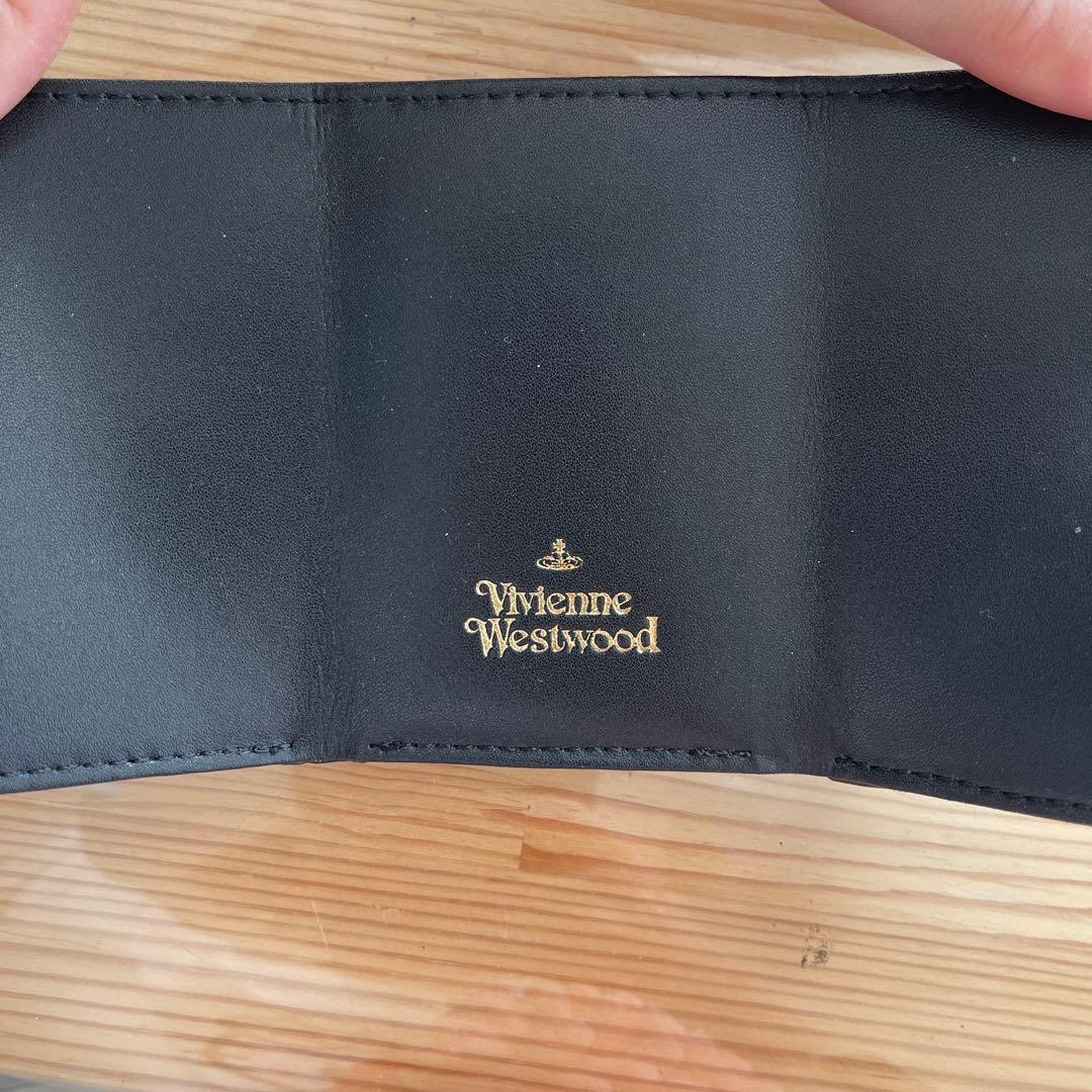 \早い者勝ち‼︎大幅値下げ‼︎/【美品】ヴィヴィアン　財布　三つ折り　コンパクト