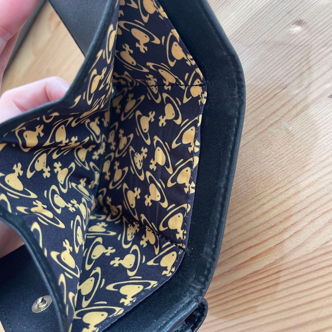 \早い者勝ち‼︎大幅値下げ‼︎/【美品】ヴィヴィアン　財布　三つ折り　コンパクト