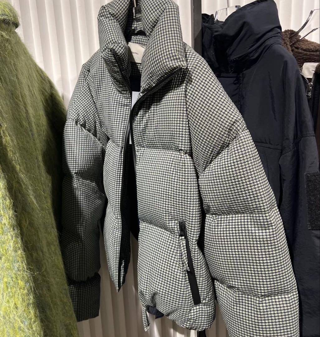 トゥデイフル　Check Dawn Jacket todayful ミント