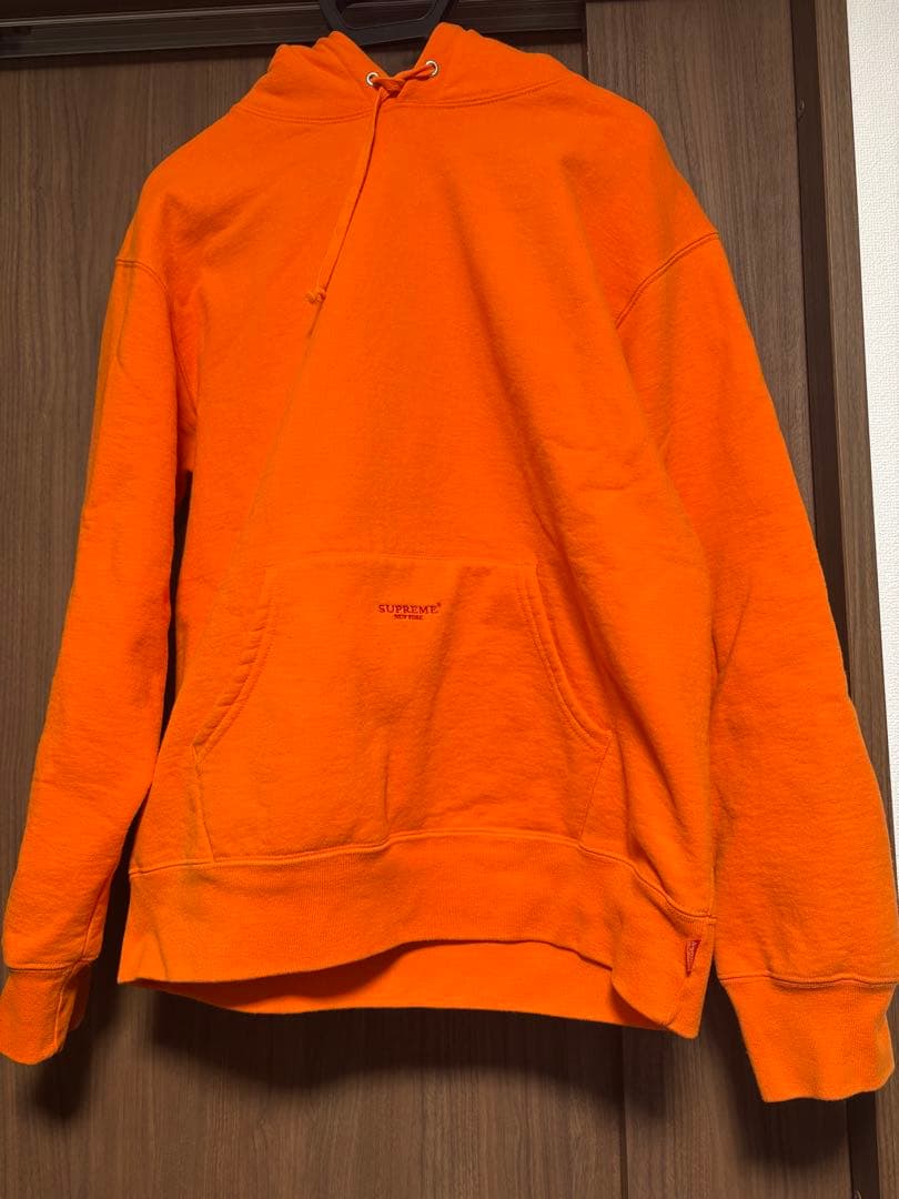 SUPREME オレンジ パーカー フーディー