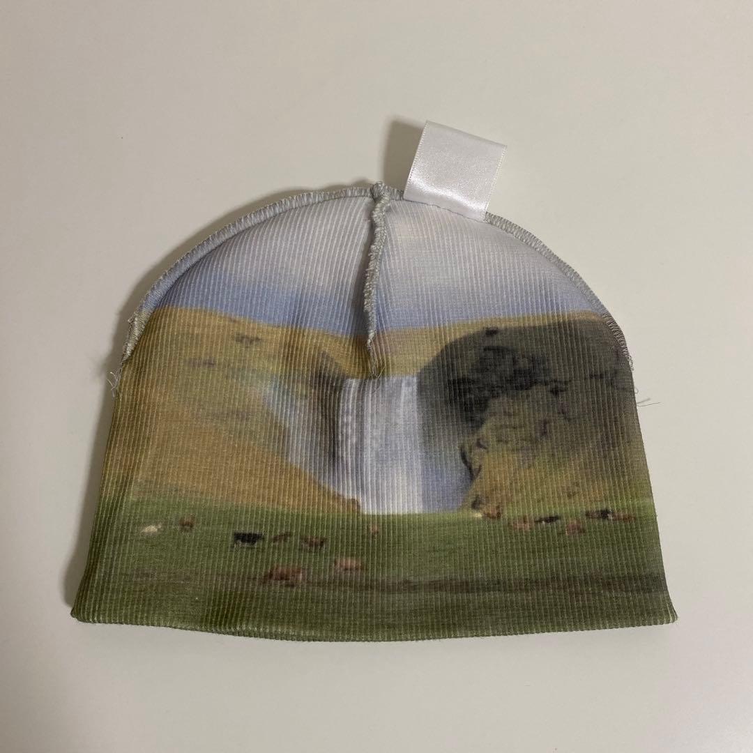 shury labyrins picture beanie ビーニー