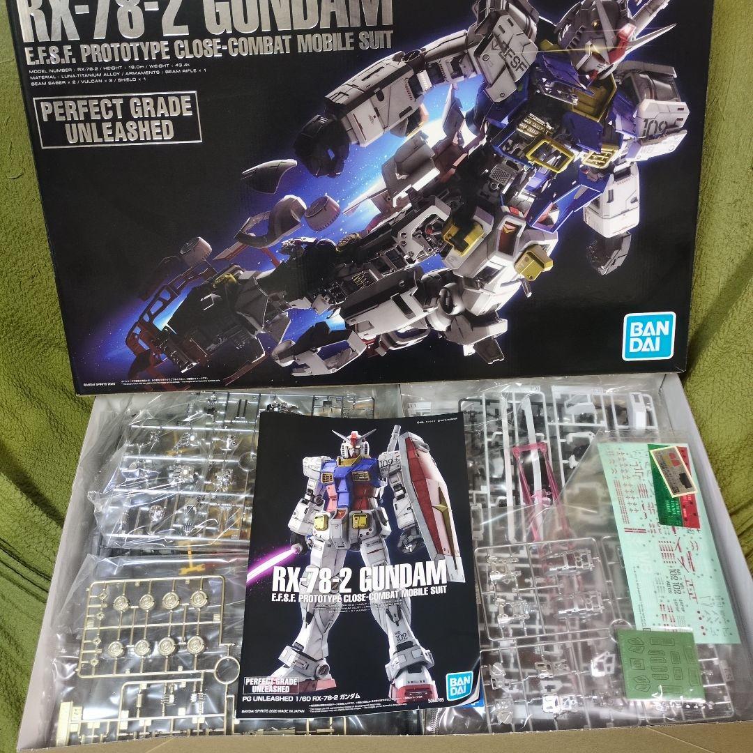 PG UNLEASHED ガンダム クリアボディセット