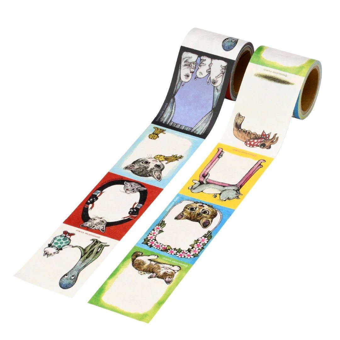 ヒグチユウコ マスキングテープ缶バッジ セット