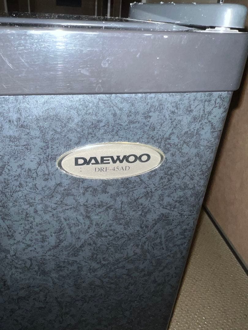DAEWOO DRF-45AD ブラック　小型冷蔵庫
