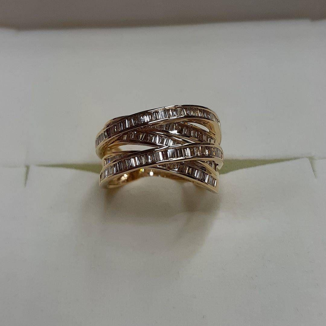 Ｋ１８ＹＧ ブラウンダイヤモンド リング 約１．００ct