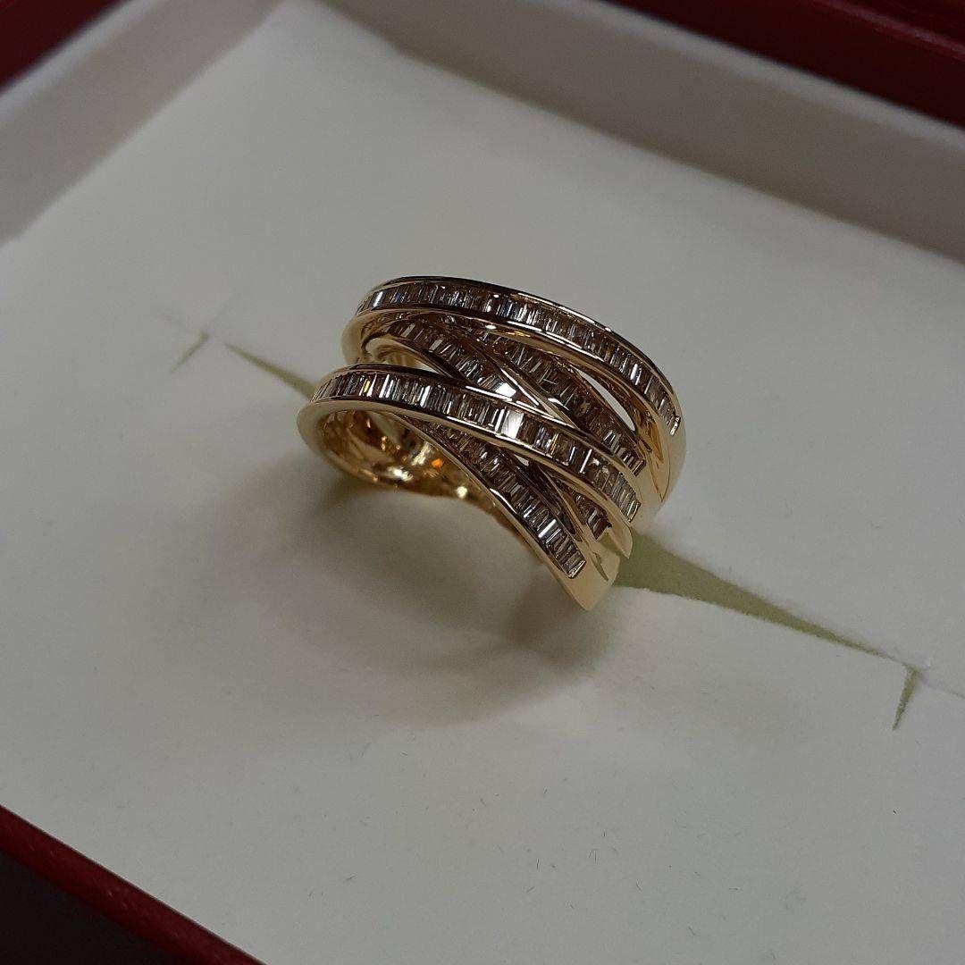 Ｋ１８ＹＧ ブラウンダイヤモンド リング 約１．００ct