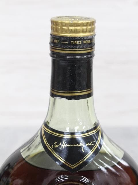 ▲未開栓/古酒 Hennessy/ヘネシーX.O グリーンボトル 金キャップ