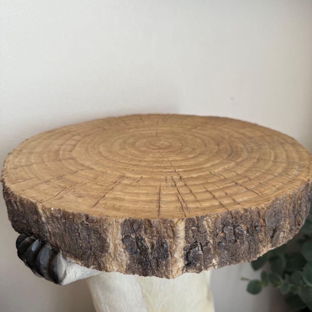 KARE アニマルサイドテーブル シロクマ