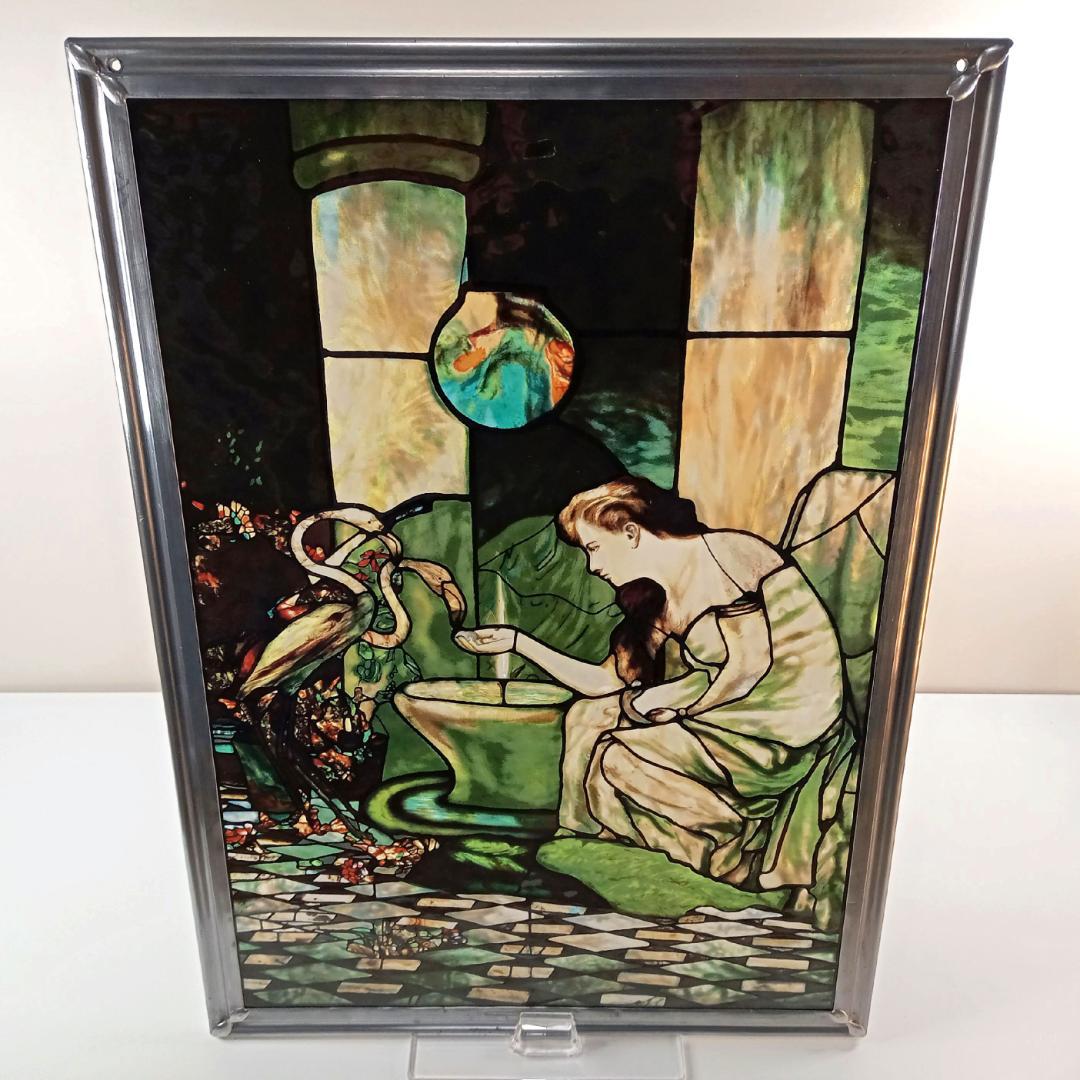 ルイスCティファニー ステンドグラス Flamingo グラスマスターズ社