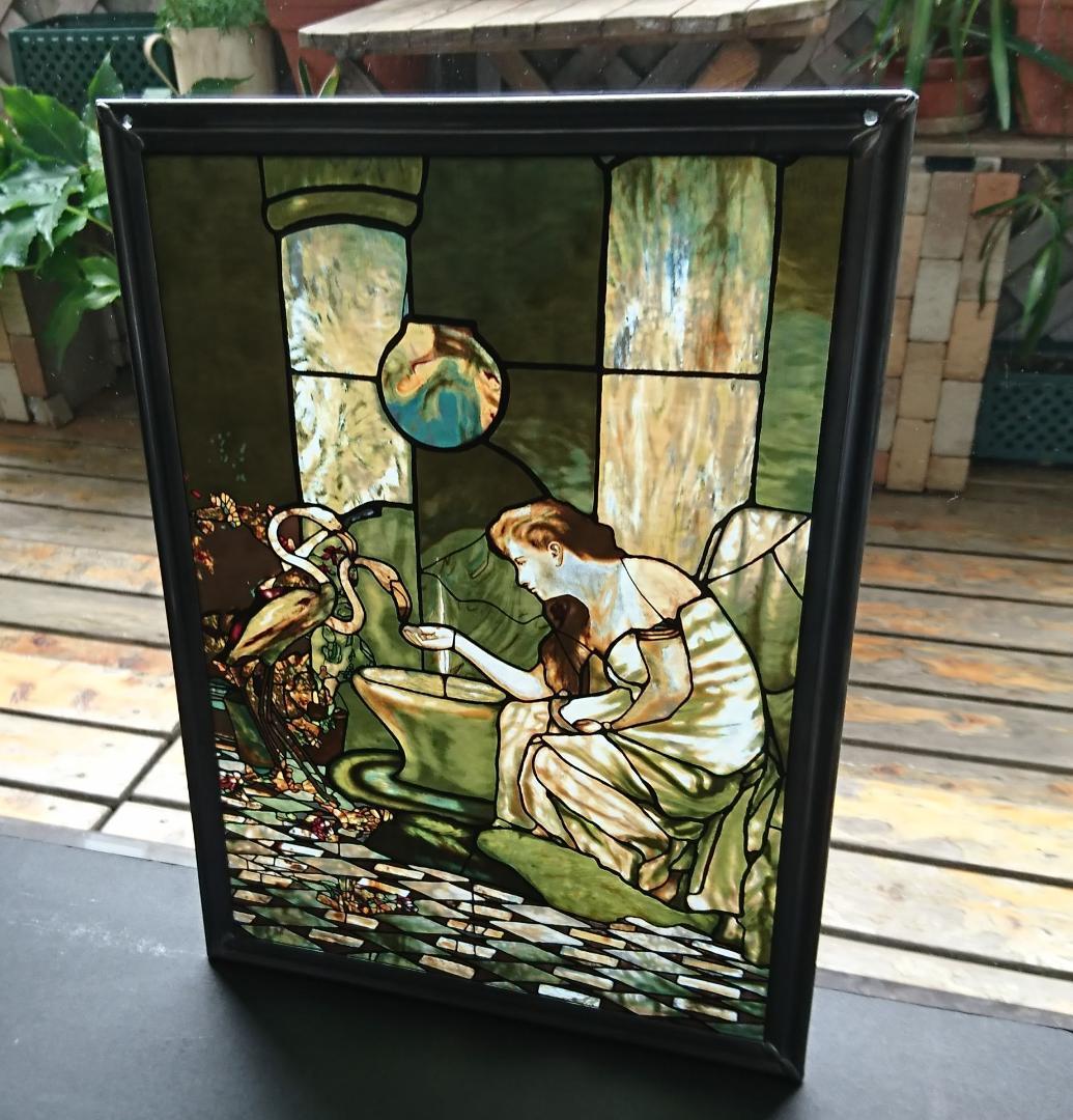 ルイスCティファニー ステンドグラス Flamingo グラスマスターズ社