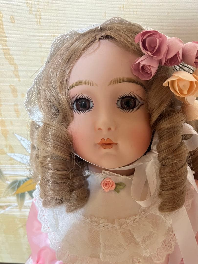 ロングフェイスジュモー　ジュモートリステ　ビスクドール　リプロ