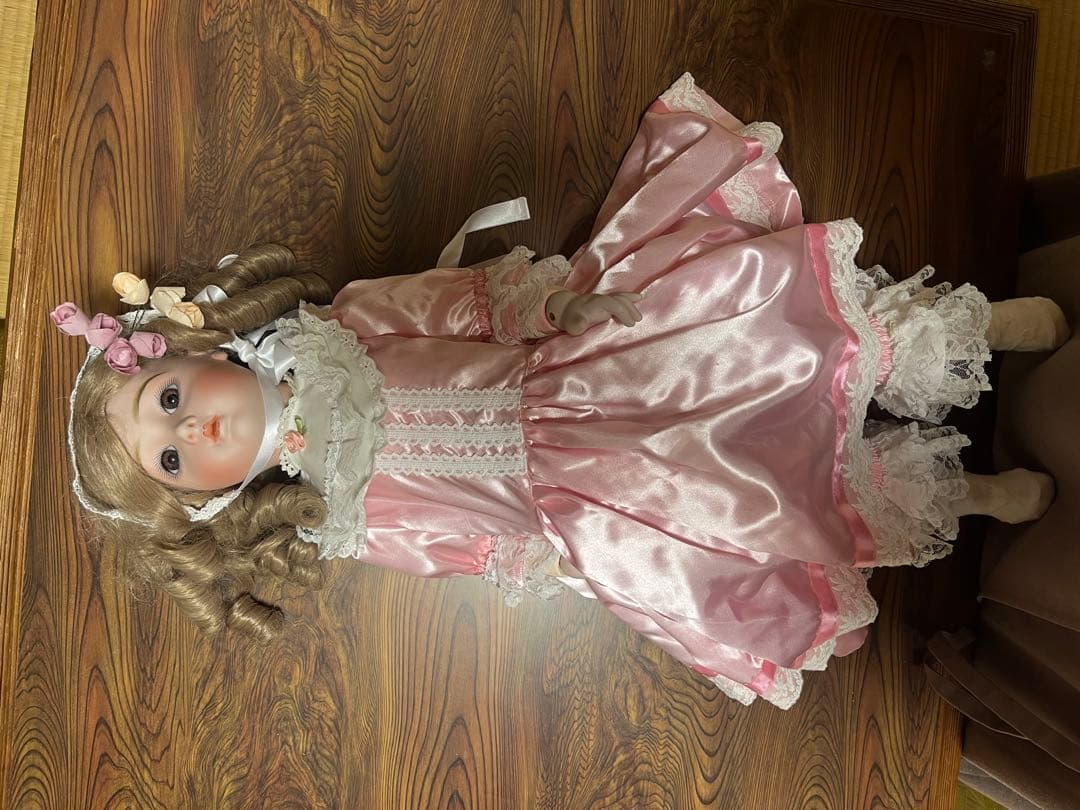 ロングフェイスジュモー　ジュモートリステ　ビスクドール　リプロ