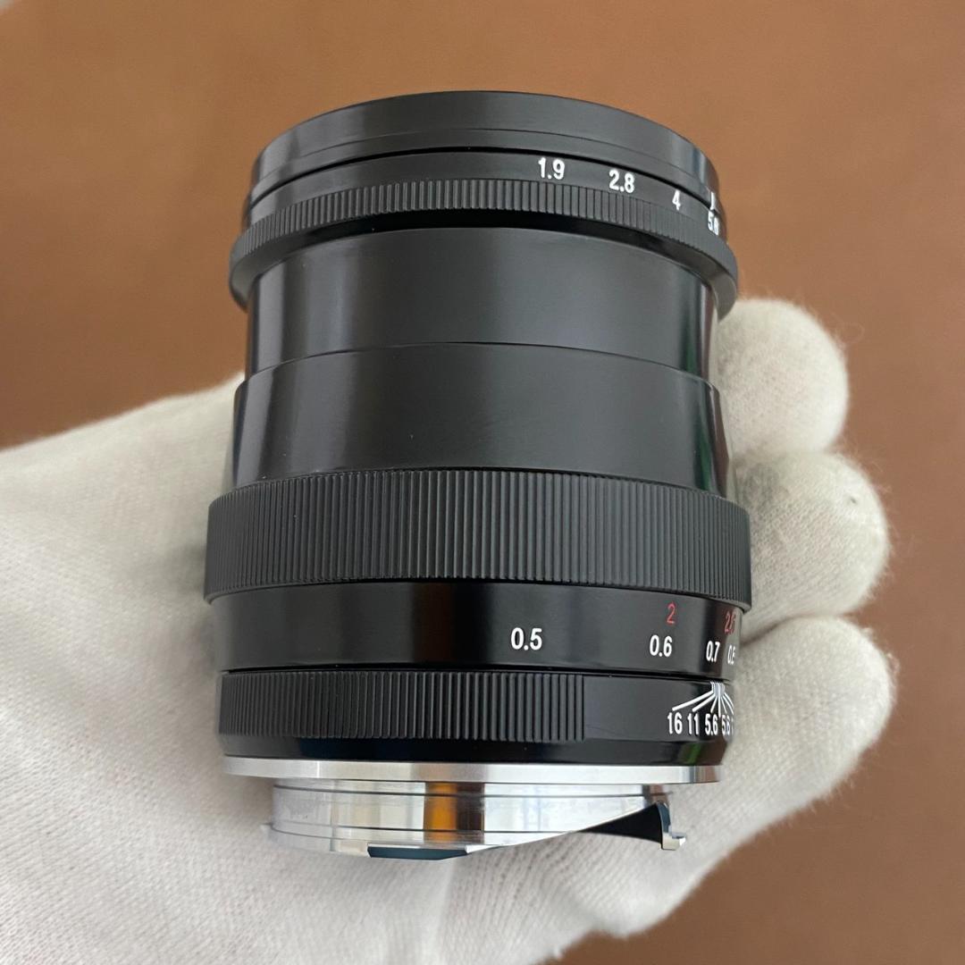 Voigtlander ULTRON 75mm F1.9 SC VM 付属品完備
