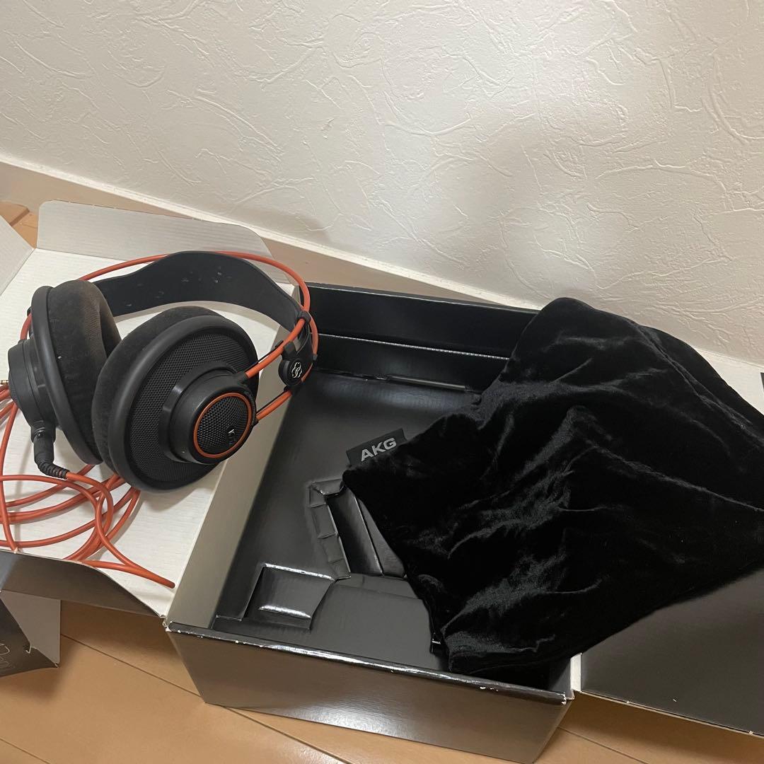 AKG K712 ヘッドホン 元箱・布袋付き