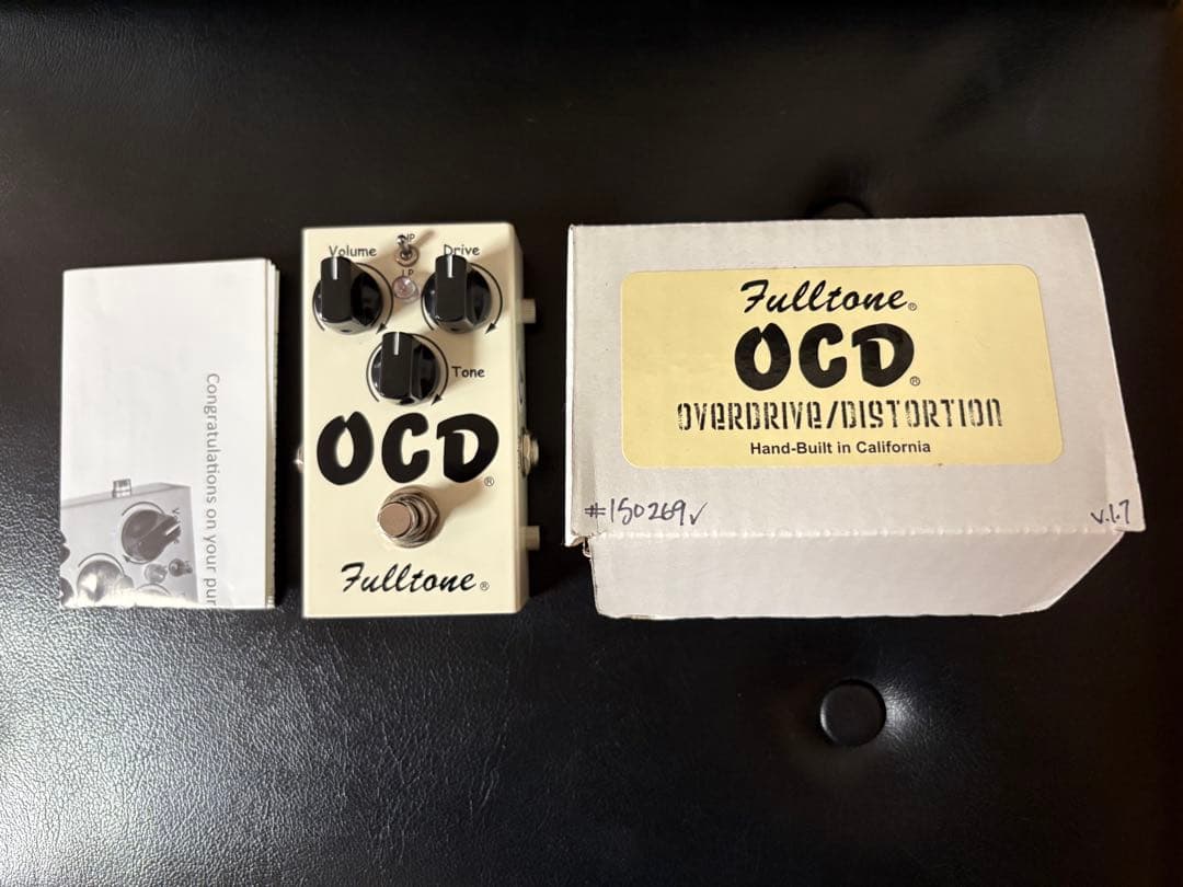 Fulltone OCD オーバードライブ 箱・説明書付き 美品 正規品