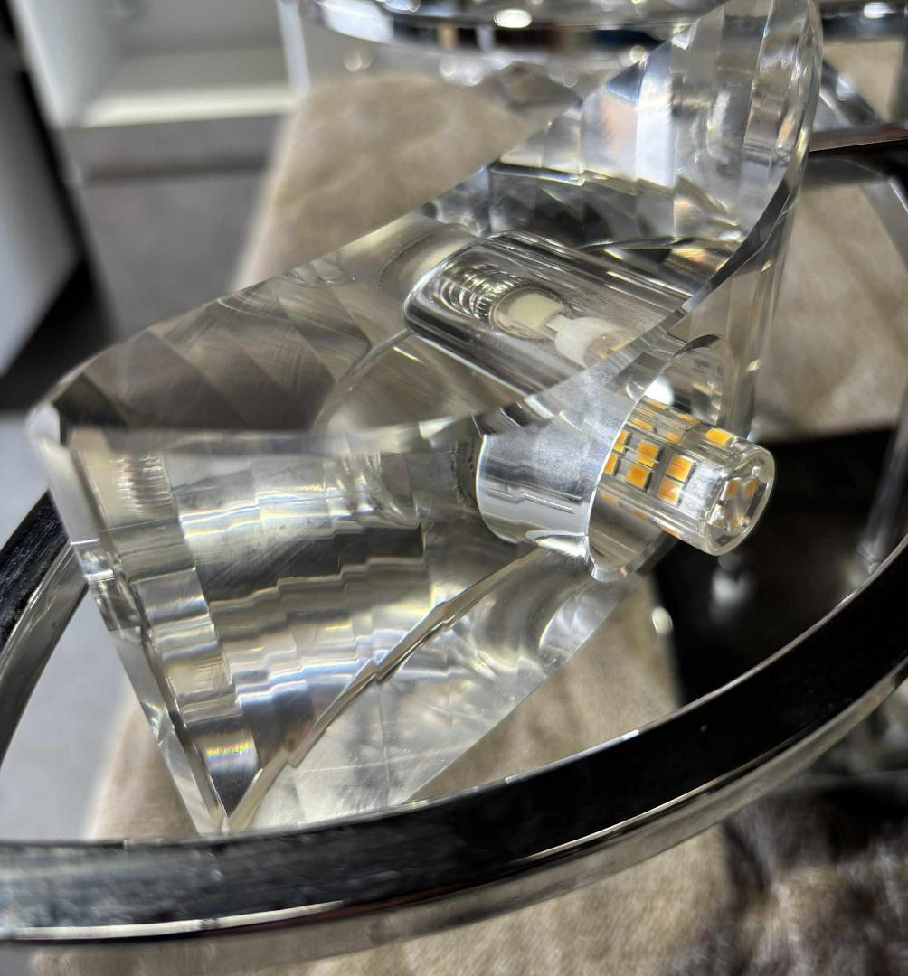 OTSUKA 大塚家具シャンデリアMAN-0885/4 約4灯 Used/キレイ