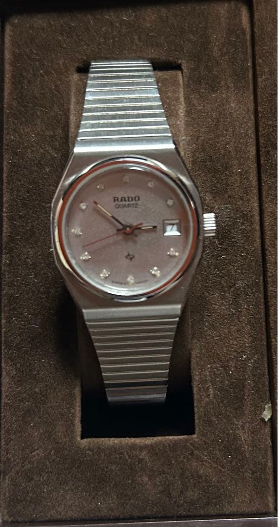 RADO クォーツ時計 シルバー