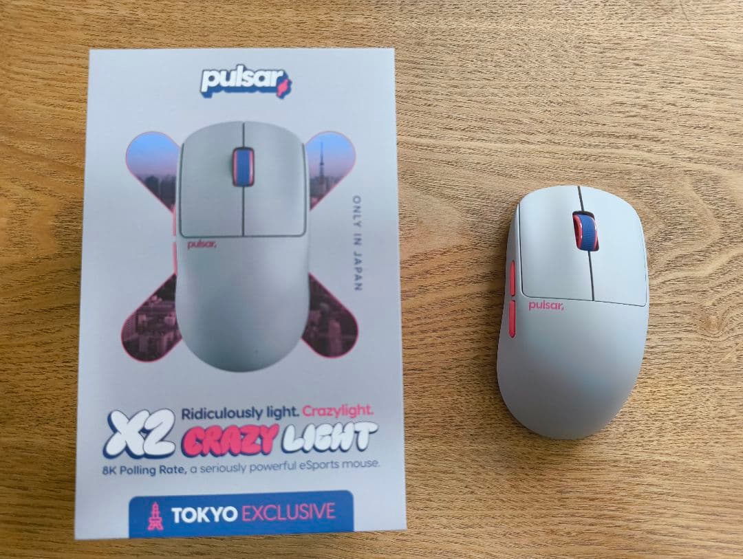 マウス・トラックボール Pulsar X2 CRAZYLIGHT TOKYO EXCLUSIVE