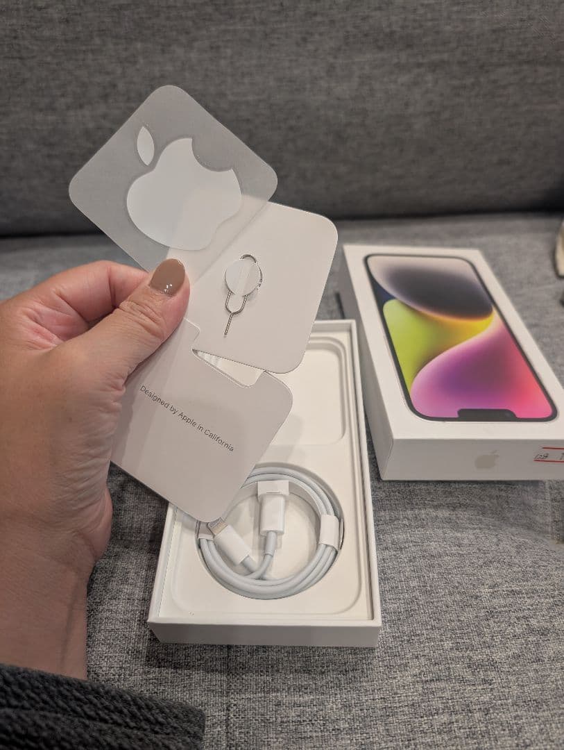 【shiki】Apple iPhone 14 ホワイト 128GB本体