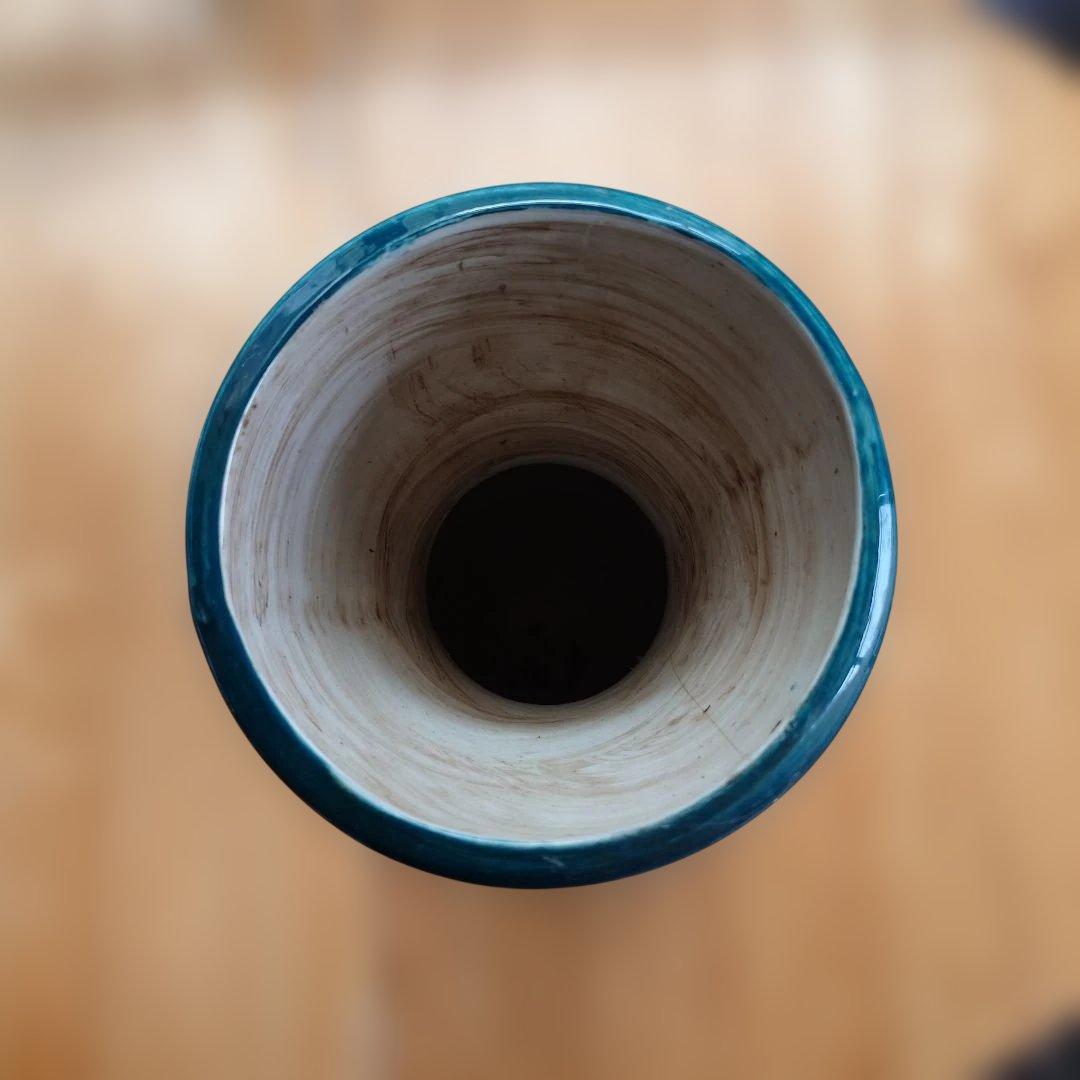 イタリア　ビンテージ 陶器製花瓶