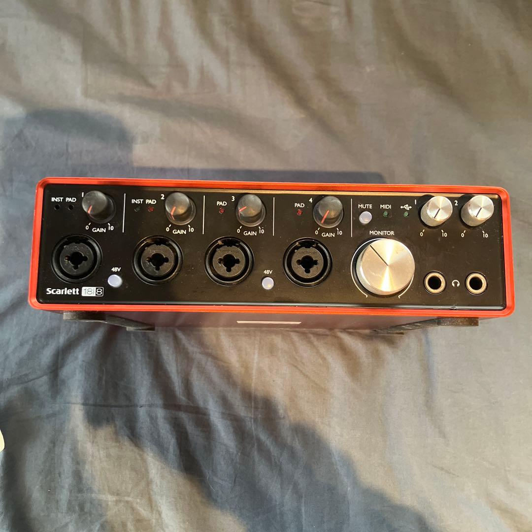 Focusrite Scarlett 18i8 gen2 オーディオIF