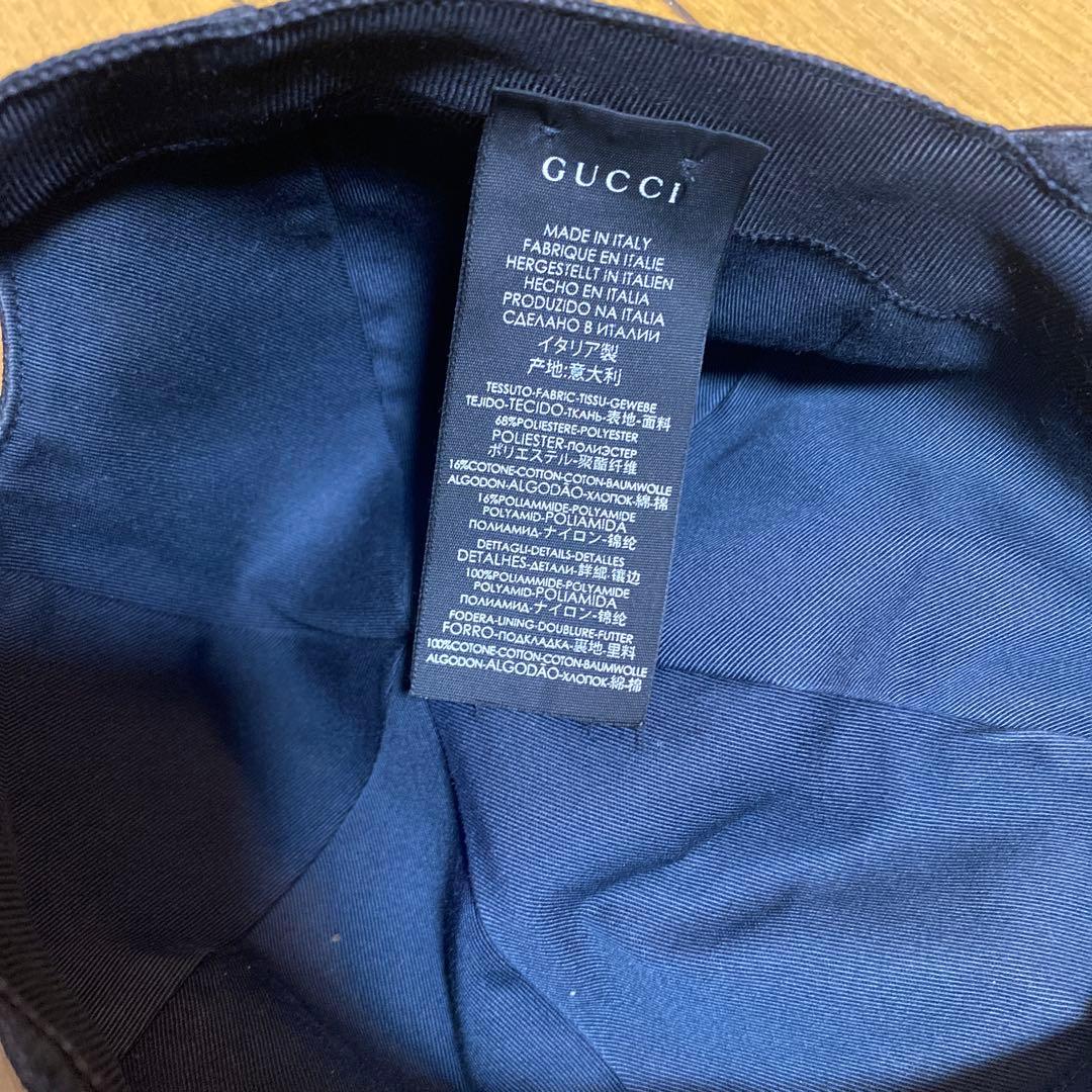 GUCCI グッチ　GG柄　キャップ