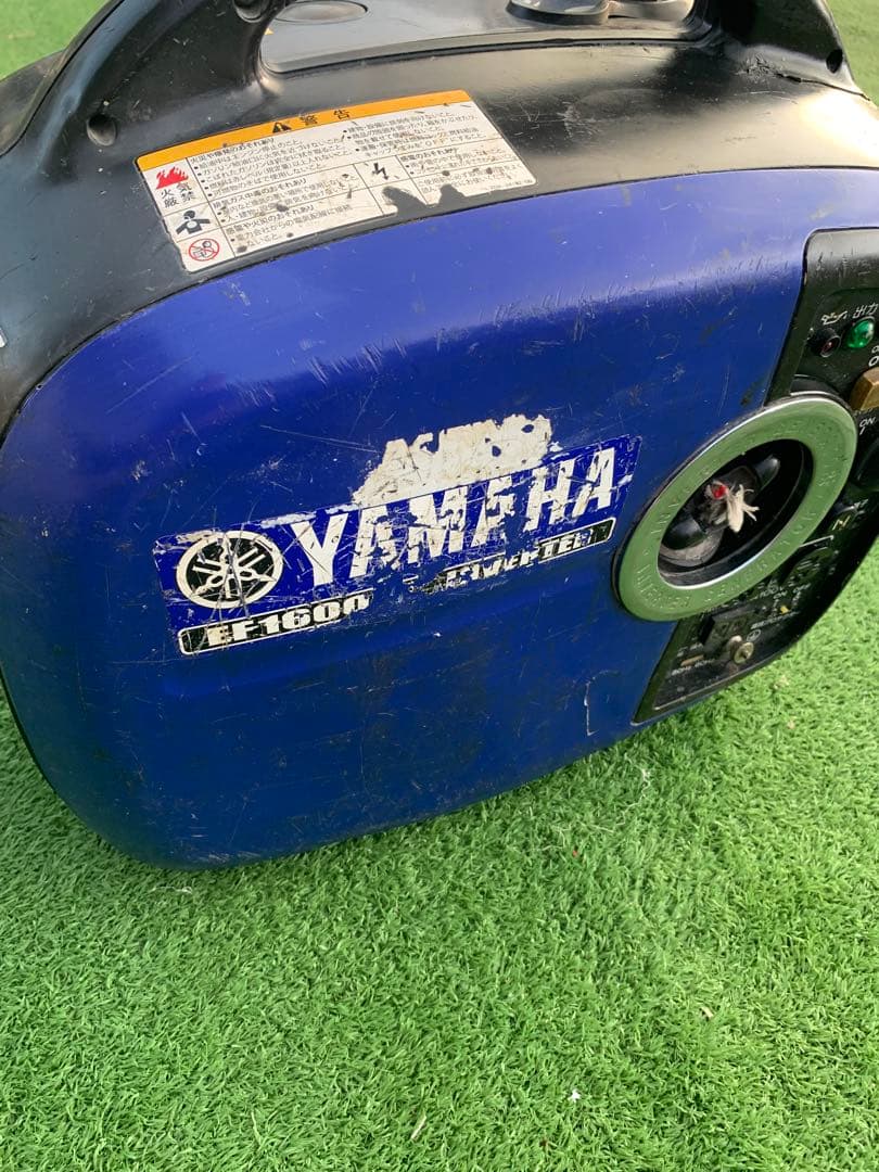 インバーター発電機 YAMAHA EF1600iS 動作確認済　動画あり