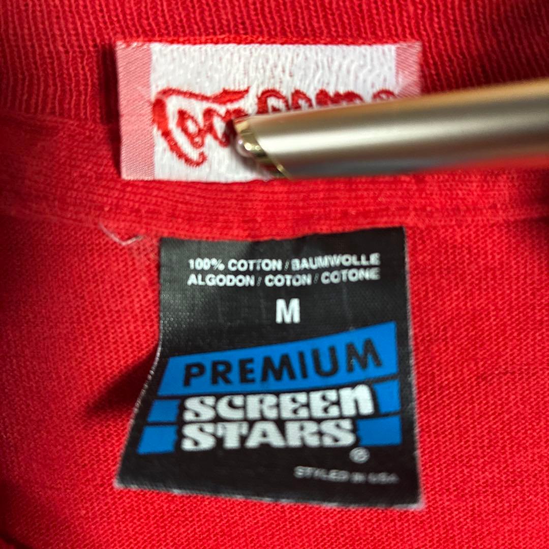 ビンテージ希少ユーロ製90s Coca-Cola Tシャツ