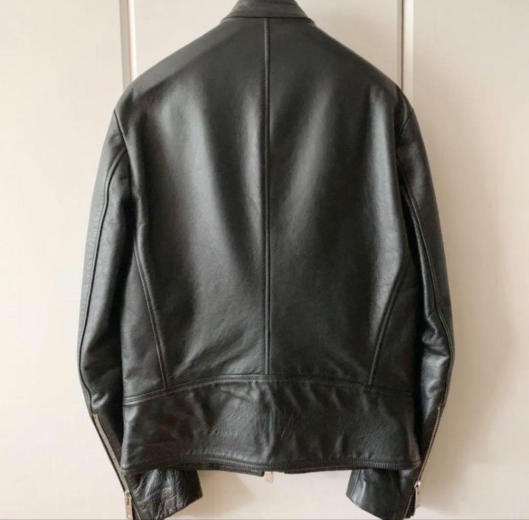 Martin Margiela 八の字 レザージャケット　15ss 46
