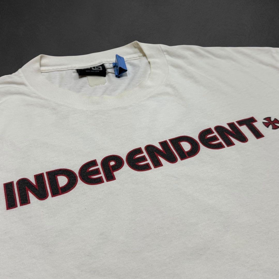 Indipendent NHSタグ　メキシコ製　アイアンクロス　オールドスケート