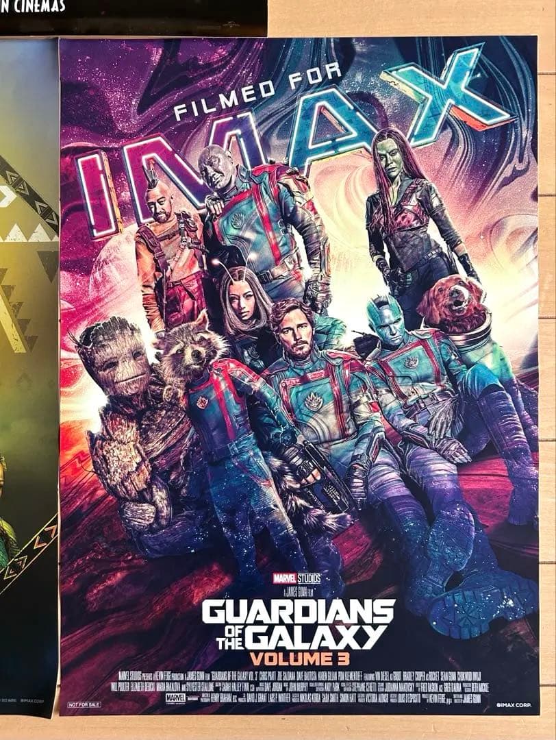 IMAX 映画　A3 ポスター　7枚セット　（丸めずに発送）