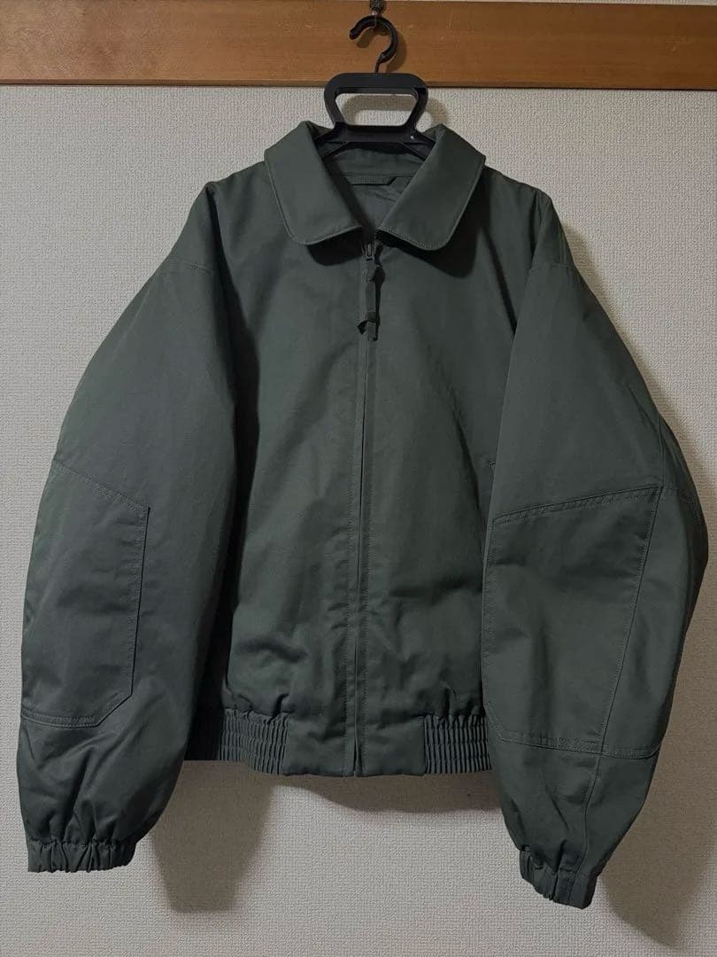 UNIQLO パフテックショートブルゾン 59 OLIVE M