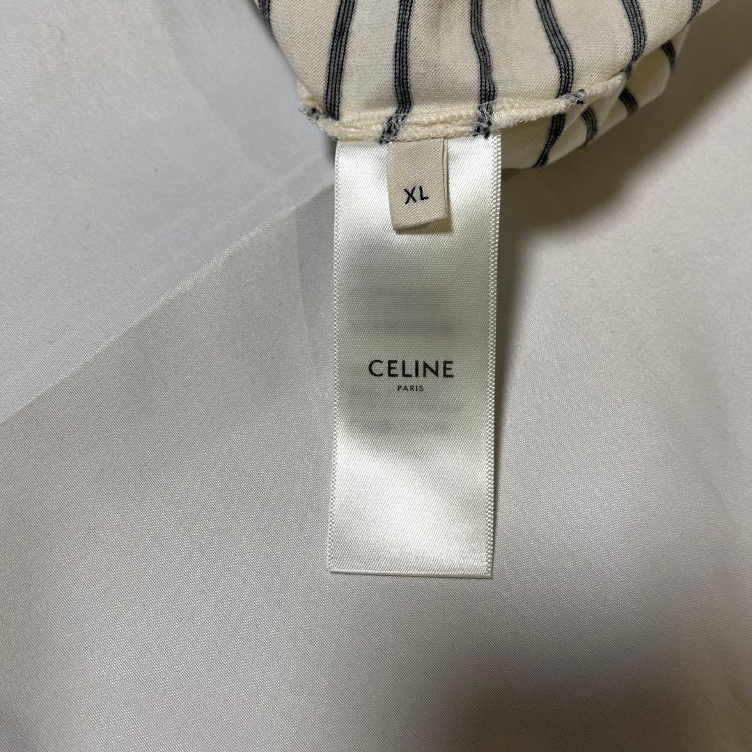 CELINE ストライプ タンクトップ