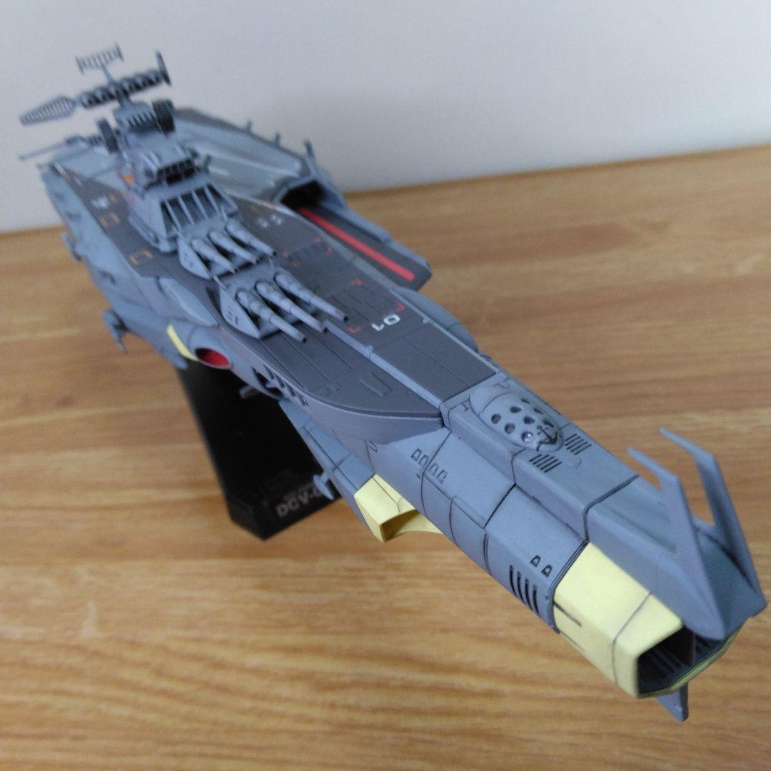 宇宙戦艦ヤマト3199 1/1000戦闘航宙母艦ヒュウガ全塗装完成品