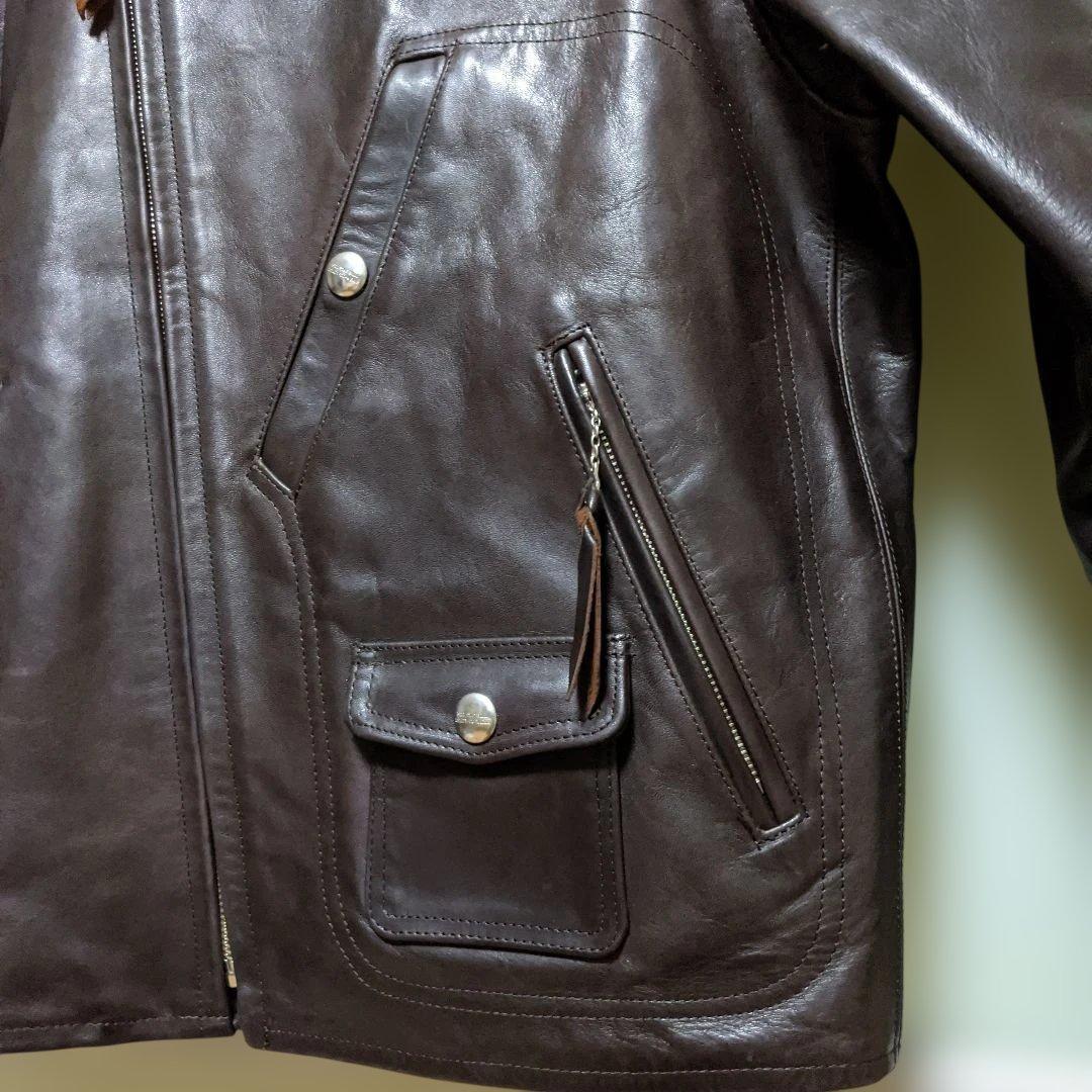 専用】美品 FILL THE BILL ホースレザーライダースジャケット