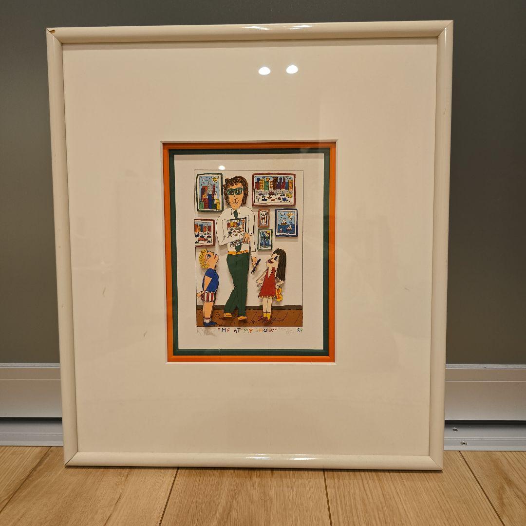 真作　james rizzi　\