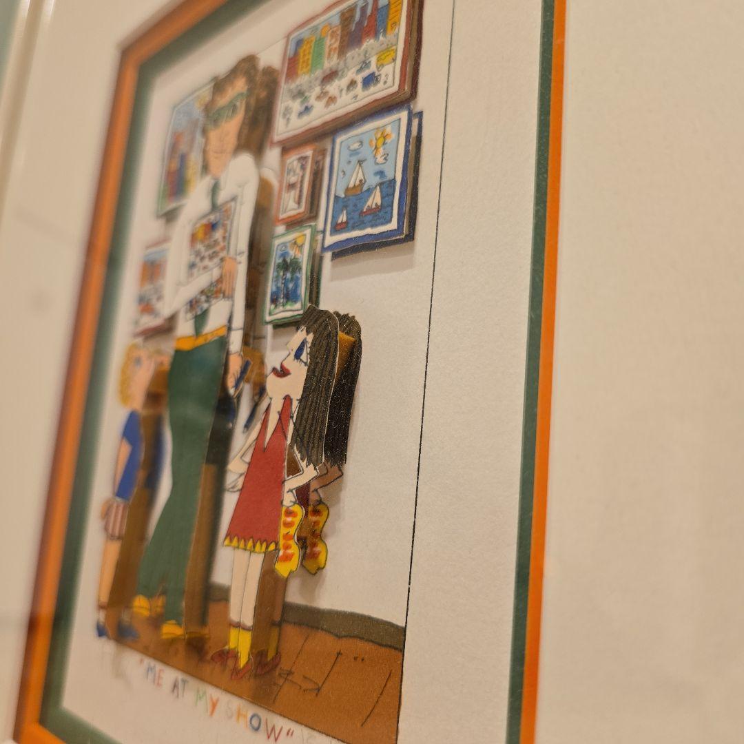 真作　james rizzi　\"ME AT MY SHOW\" 150/350