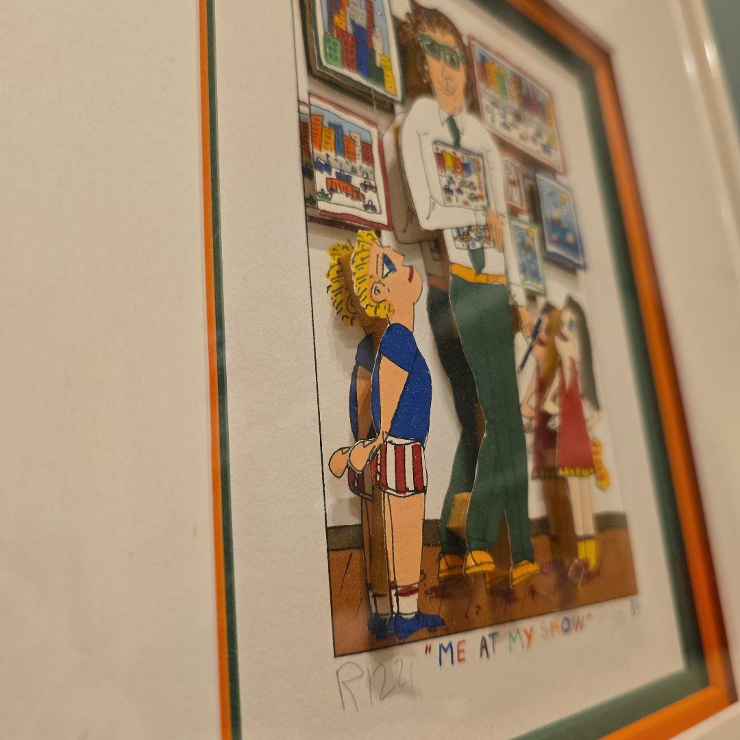 真作　james rizzi　\"ME AT MY SHOW\" 150/350